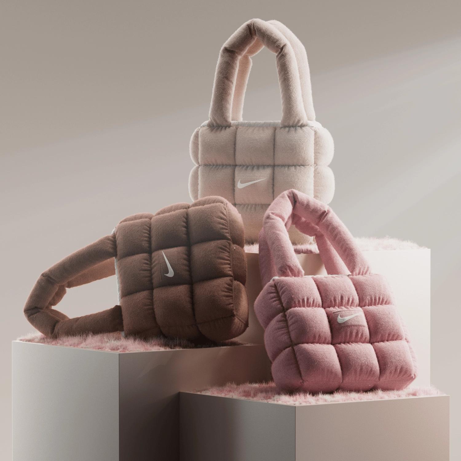 Puffy Nike bags exploration